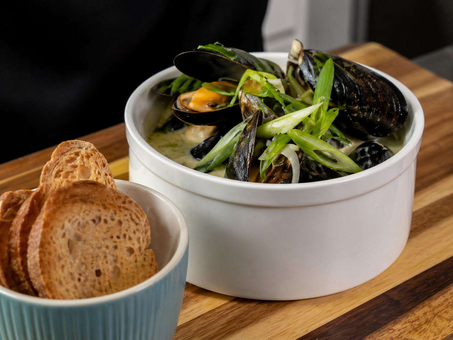 Thai Green Curry Mussels