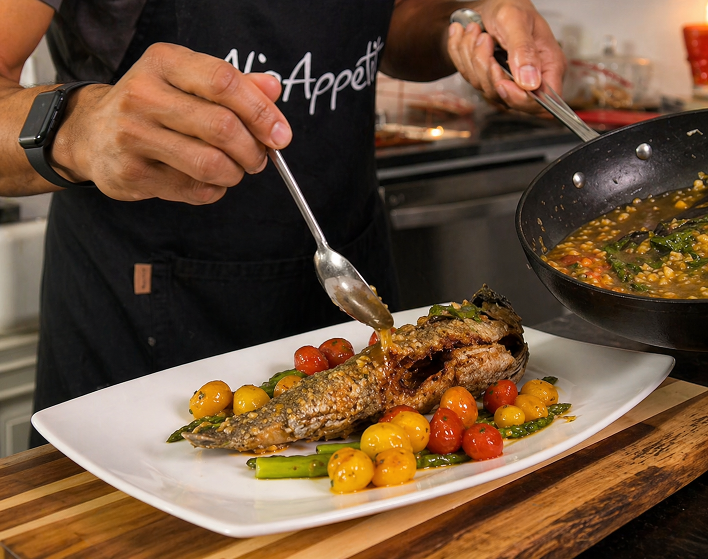 Thai-Style Crispy Fried Sea Bass