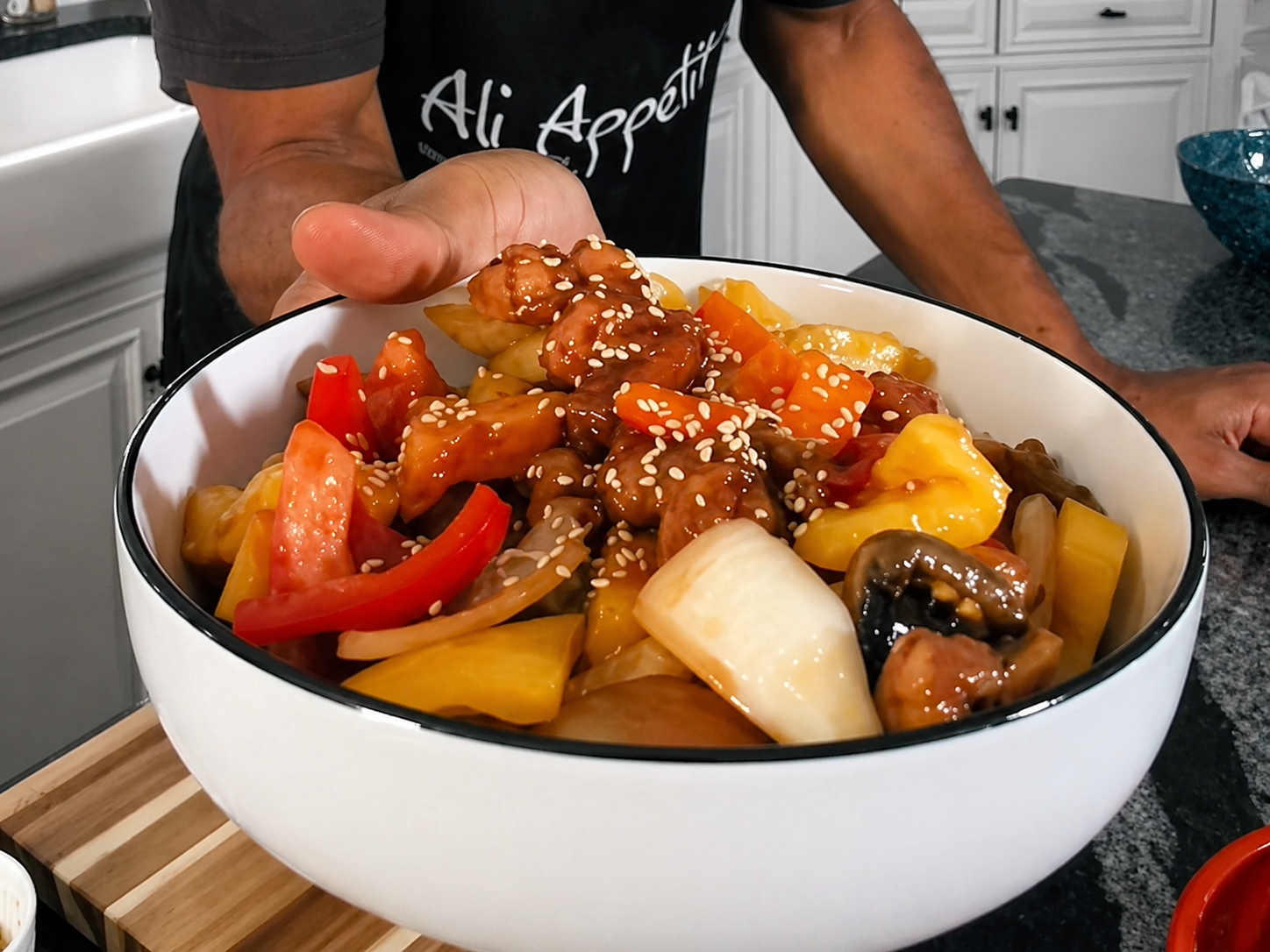 Crispy Sweet & Sour Chicken with Pineapple