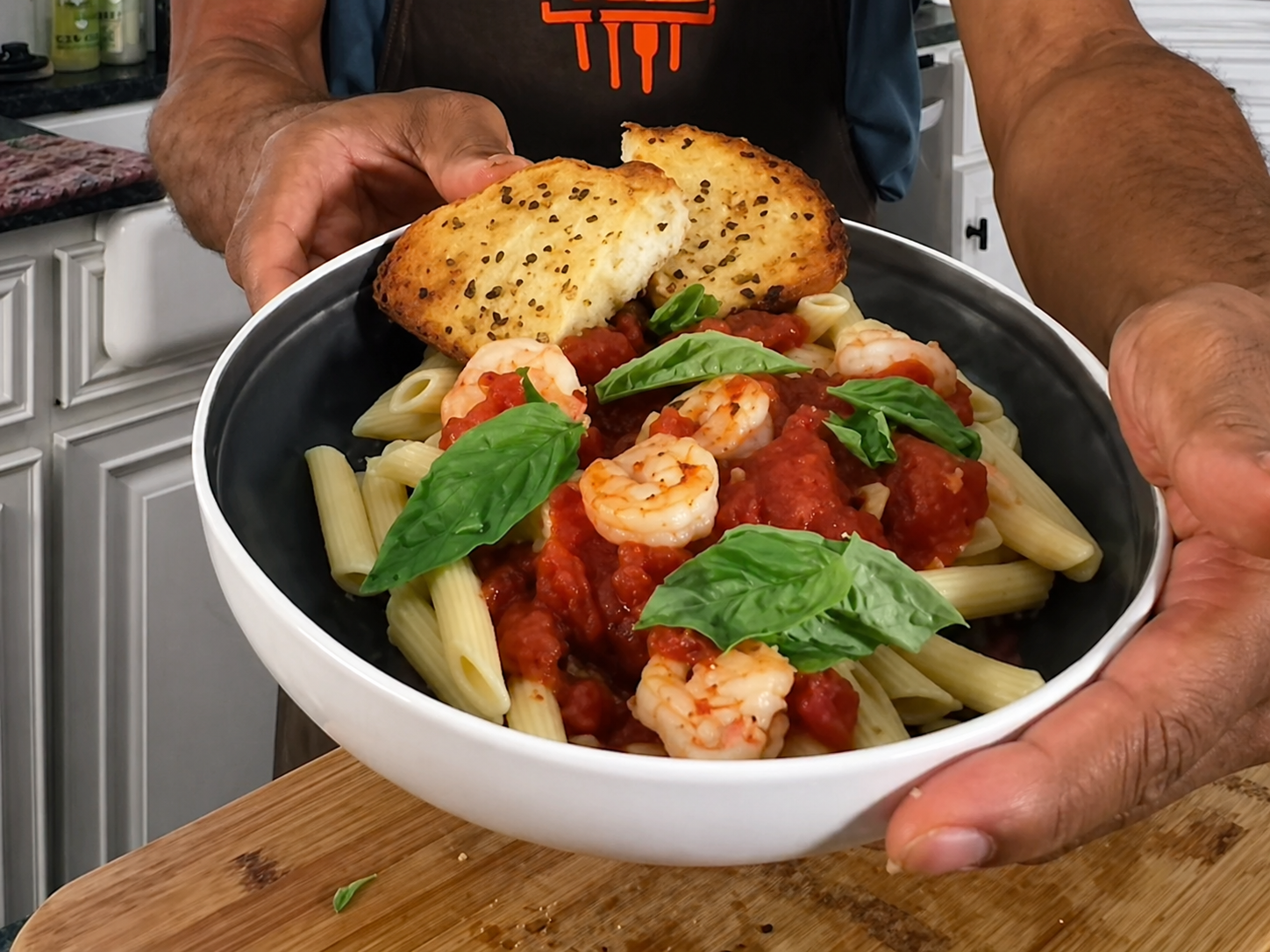 Shrimp Fra Diavolo with Penne Pasta