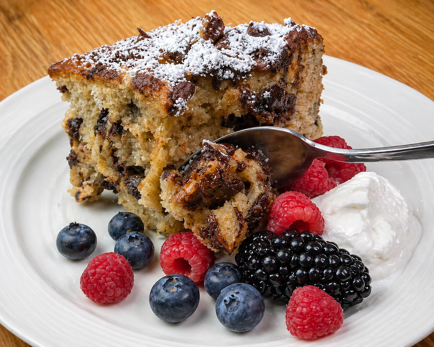 Carmine’s Chocolate Bread Pudding