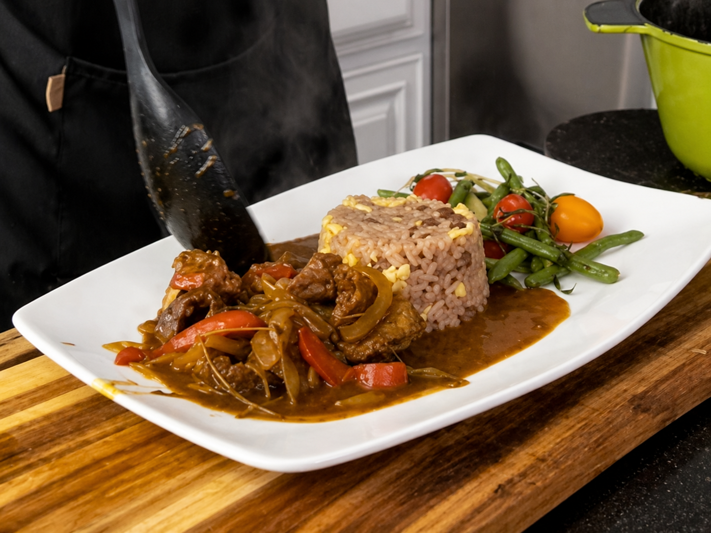 Jamaican Curry Beef Sirloin
