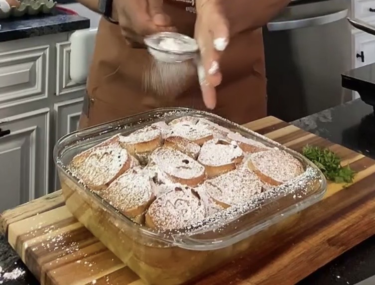 Pear Bottom French Toast