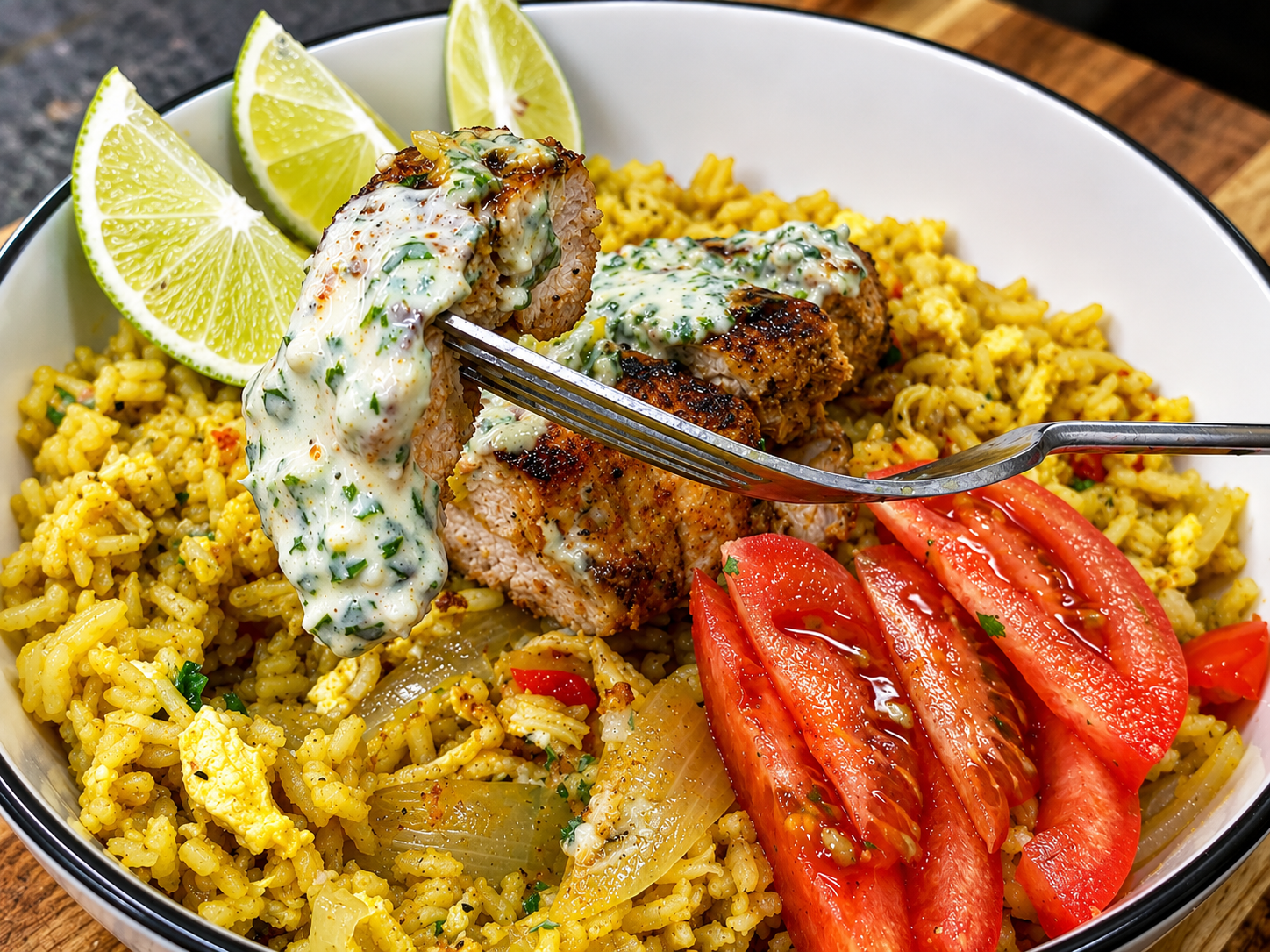 Grilled Peruvian Chicken Breasts with Aji Verde