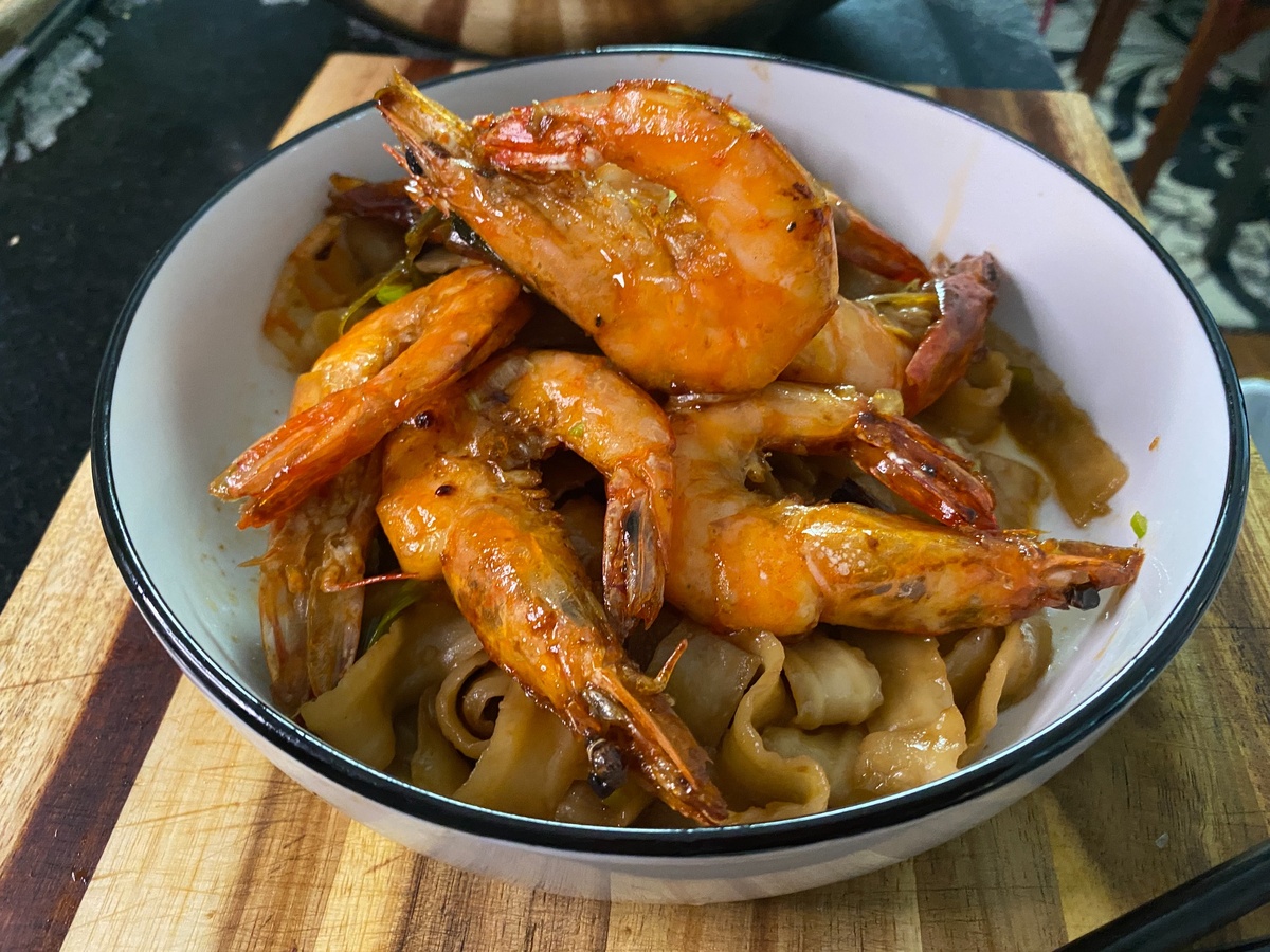 Chinese Oil-Exploded Shrimp